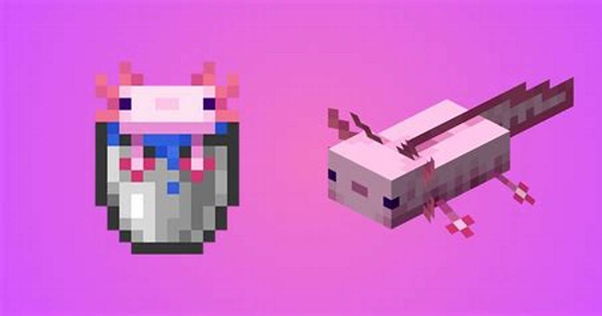 How to Tame an Axolotl in Minecraft