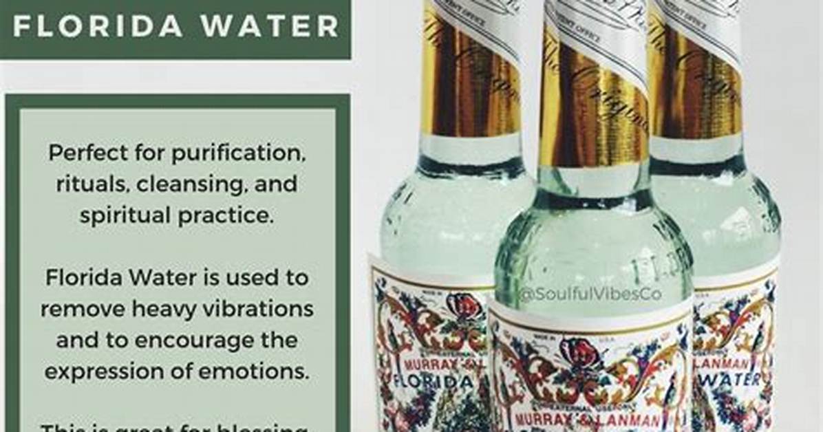 How to Use Florida Water