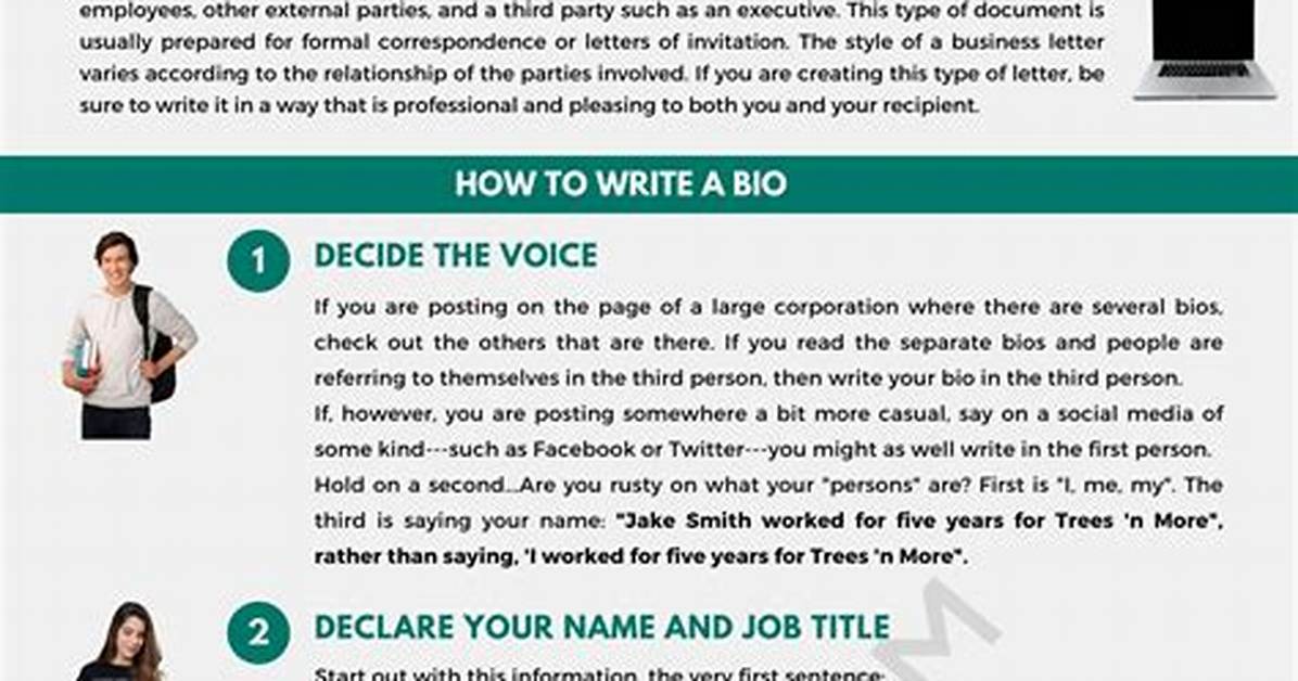 How to Write a Bio for a New Job