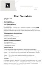 How to Write Advisory Note