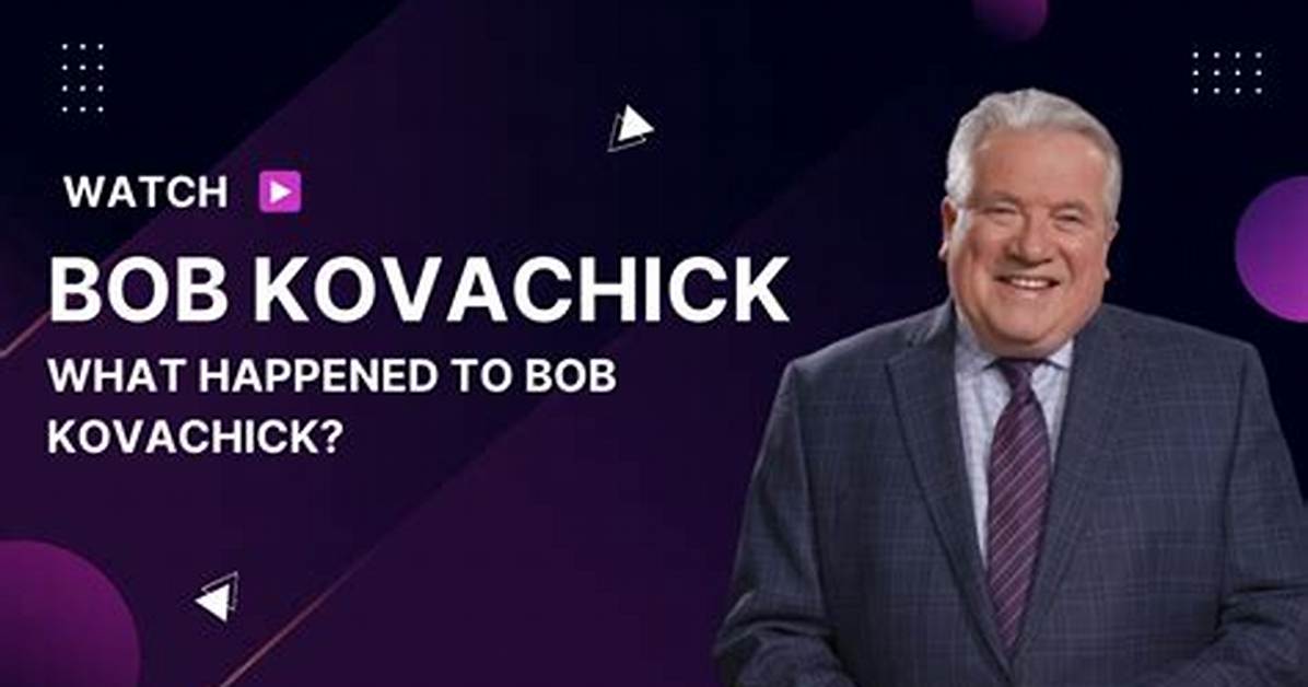 Is Bob Kovachick Sick? What Happened to Him and Where Has Wnyt Meteorologist Been?