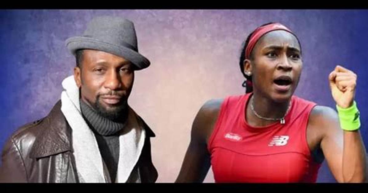 Is Coco Gauff Related to Leon Robinson?