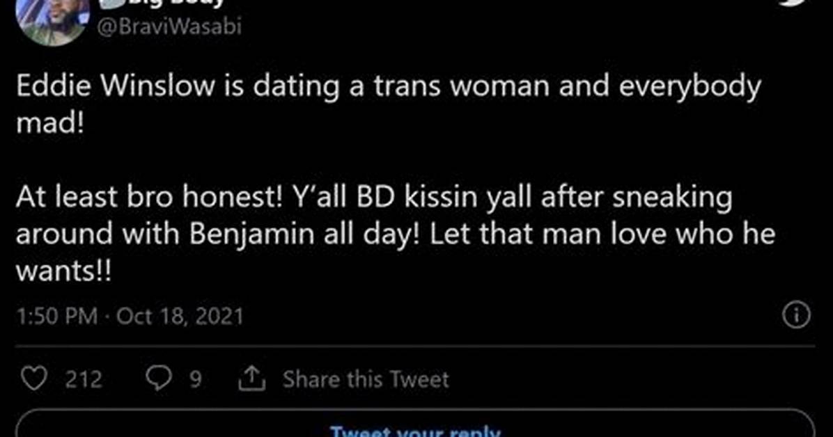Is Eddie Winslow Gay or Transgender? Sexuality and Gender Explained
