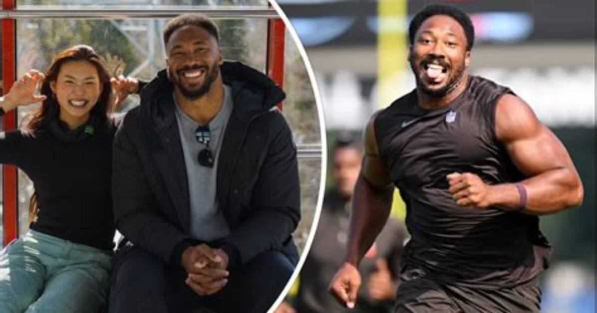 Is Myles Garrett Gay? Wife or Partner -Everything on His Age and More