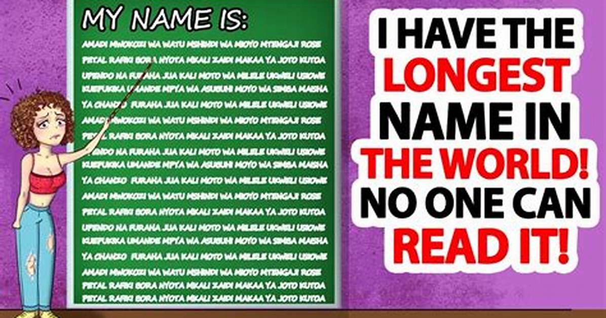 Jamie Girl with the Longest Name Where Is She Now and What Is She Doing