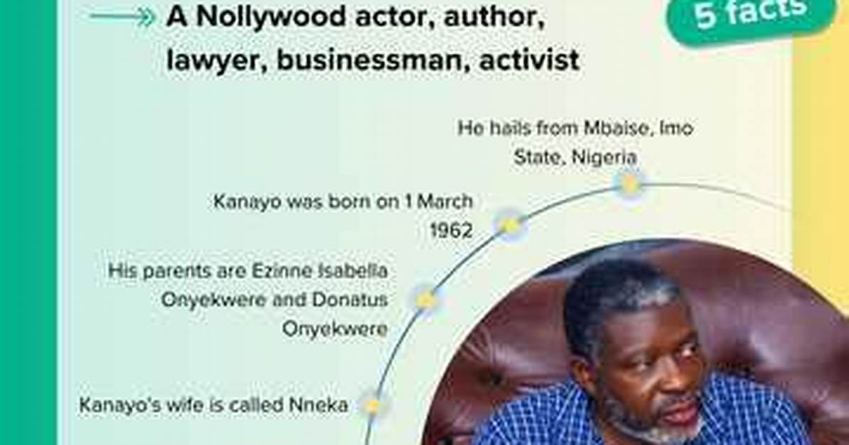 Kanayo O. Kanayo’s Biography, Net Worth, Fact, Career, Awards and Life Story
