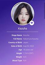 Kazuha (Le Sserafim) Height, Weight, Age, Family, Facts