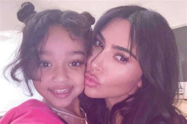 Kim Kardashian Shares Precious ‘Bff’ Pic of Chicago & Psalm Looking Identical to Her & Kanye