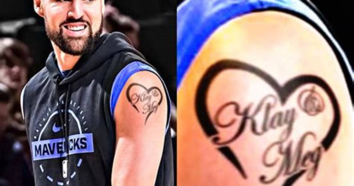 Klay Thompson Tattoo on Shoulder Meaning; Explore More About Golden State Warriors Player