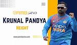 Krunal Pandya Height, Weight, Net Worth, Age, Birthday, Wikipedia, Who, Nationality, Biography