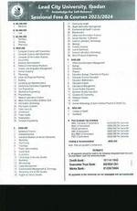 Lead City University School Fees