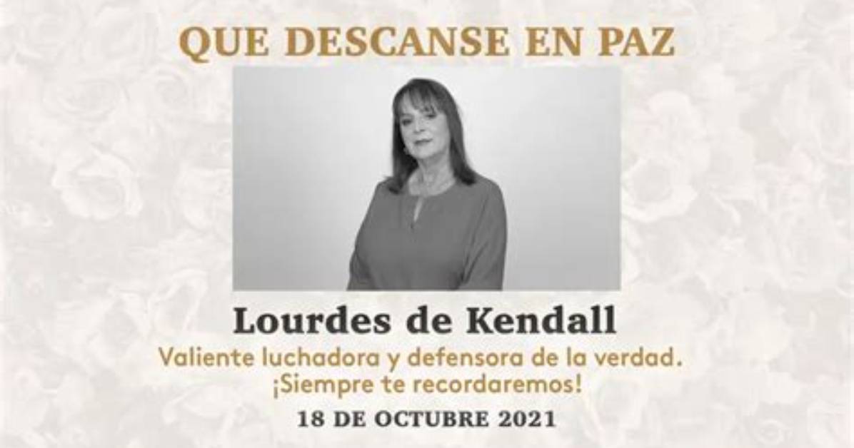 Lourdes De Kendall Wikipedia: Death Cause and Obituary Here