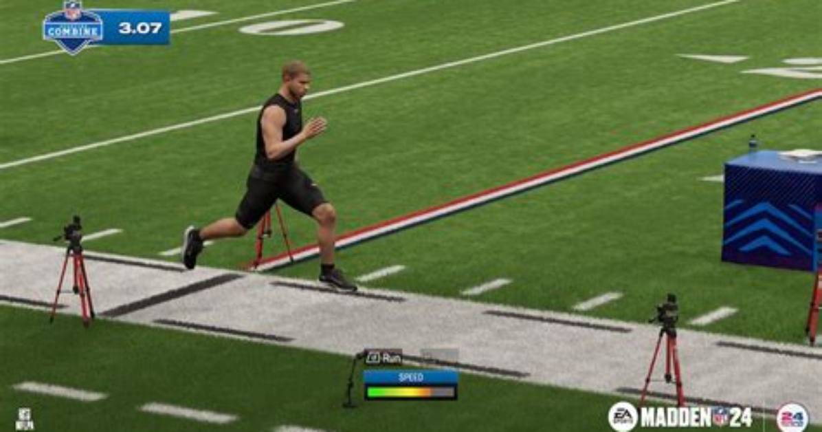 Madden 24 40 Yard Dash Tips and Combine Bench Press