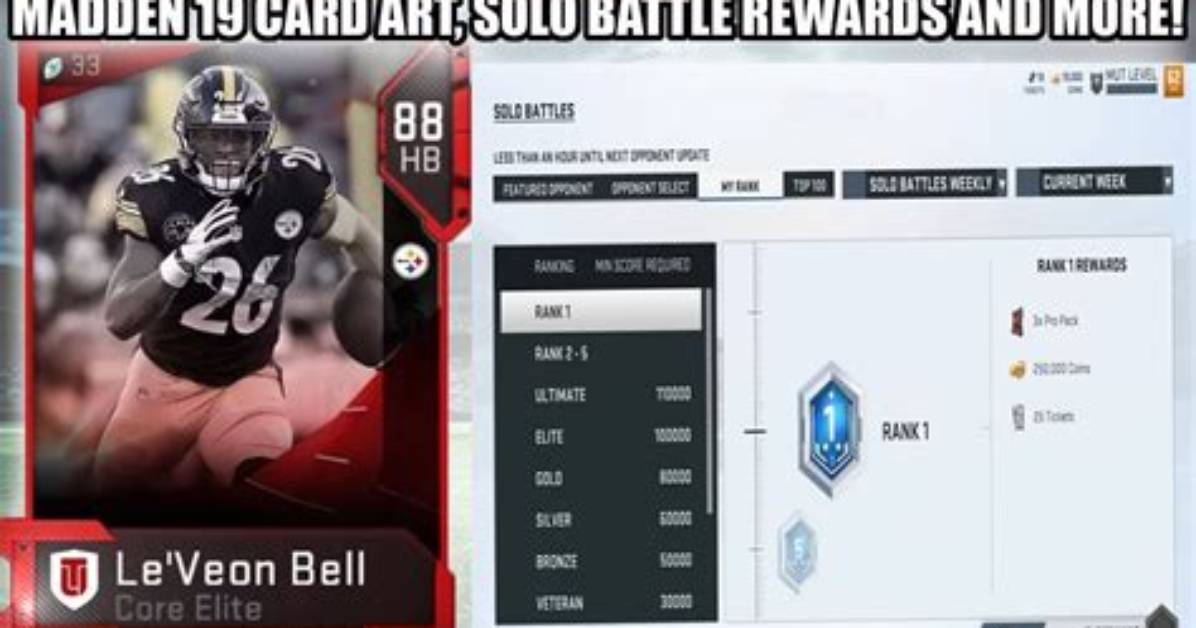 Madden 24 Solo Battle Rewards and Not Working Fix