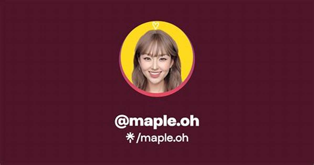 Maple Oh Real Name: Who Is She? Wikipedia Age and Family