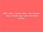 Mark Toia Death Cause and Obituary: How Did Film Director Die?