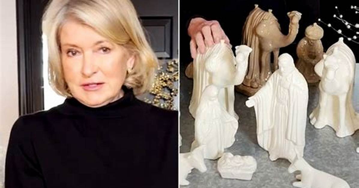 Martha Stewart Reveals Nativity Scene Made in Prison — and How She Got Warden to Help Make It