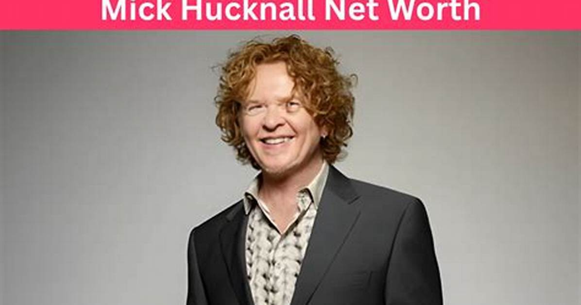 Mick Hucknall Net Worth, Income, Salary, Earnings, Biography