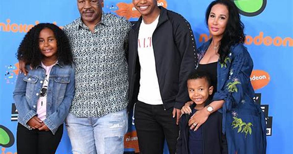 Mike Tyson Has 7 Kids, Four Daughters and Three Sons, Wives Family and Net Worth