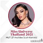 Miss Universe Thailand: Anchilee Scott-Kemmis Wikipedia, Weight, Wiki, Birthday, Parents, Flag