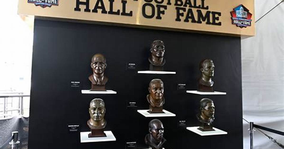 Nfl Hall of Fame List by Year [Inductees]