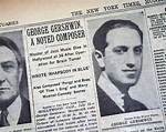 Pianist George Gershwin Cause of Death Was Glioblastoma, Last Words Fred Astaire Details