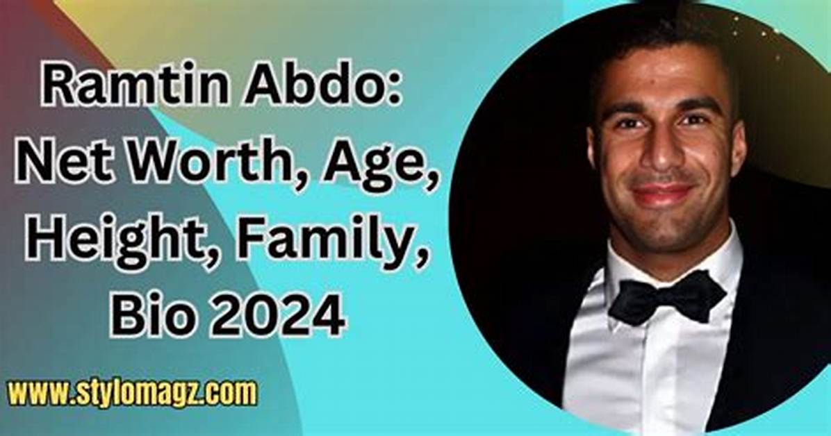 Ramtin Abdo Bio, Net Worth, Age, Facts About Kate Abdo’s Husband