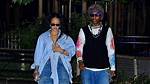Rihanna Bares Stomach & Twins with Asap Rocky in Jeans: Photos – Hollywood Life