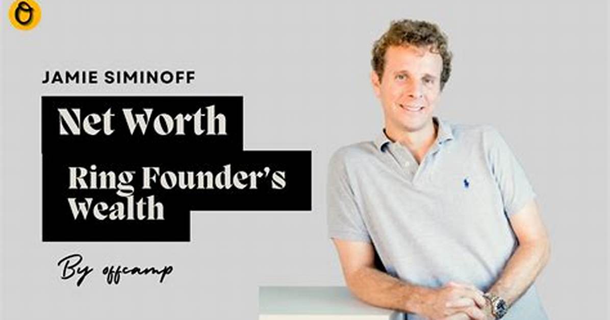 Ring Inc. Ceo: James Siminoff Net Worth, Wife, Family, Wiki, Biography and Instagram, Twitter