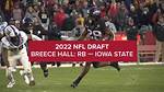 Running Back Breece Hall Makes Nfl Draft List- His Father and Mother Proud of His Career