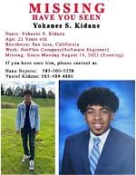 San Jose Yohanes Kidane Missing Update 2023: Is He Found Yet?
