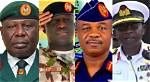 Service Chiefs in Nigeria: Full Detail
