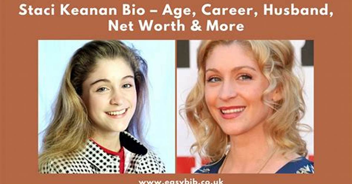 Staci Keanan Bio, Wiki, Age, Family, Husband, Movies, Tv Shows, Politics and Net Worth