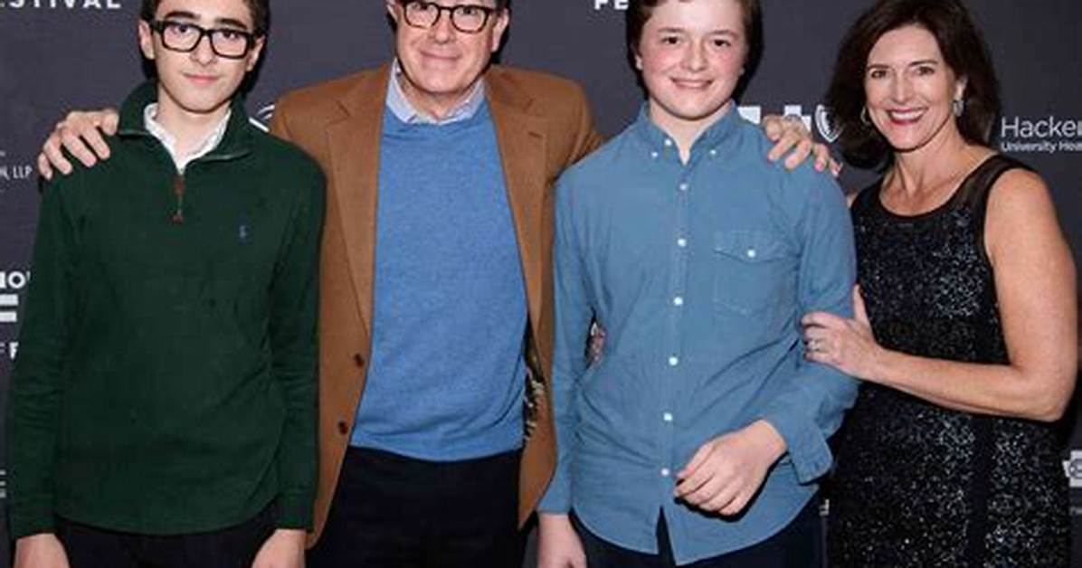 Stephen Colbert Children: Meet Peter Colbert, Madeline Colbert, and John Colbert