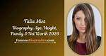Talia Tabin Age, Wikipedia, Biography, Height, Husband, Instagram
