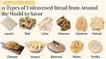 Types of Unleavened Bread