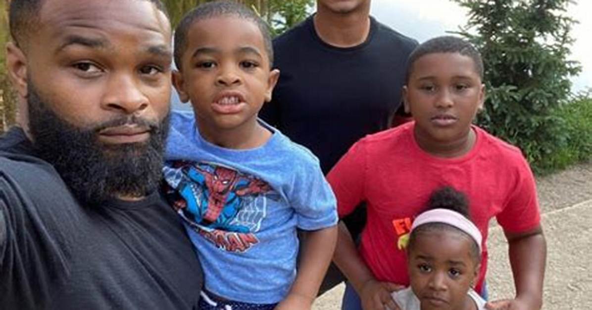Tyron Woodley Children: Dylan Woodley, Gabby Woodley, Darron Woodley, Tyron Woodley Jr.