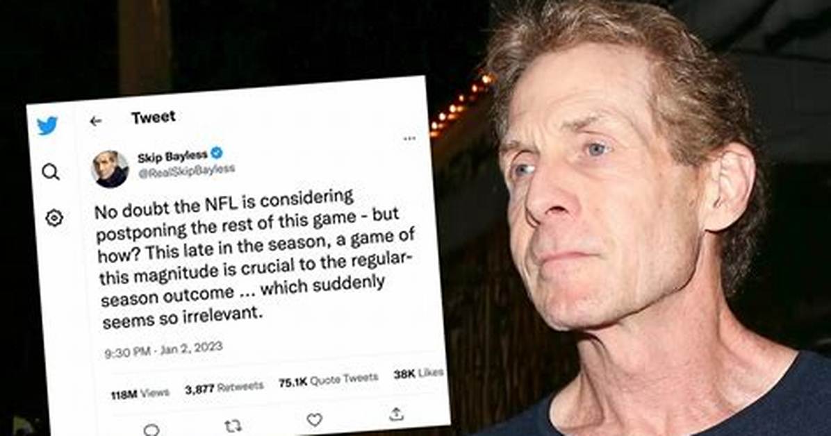 Was Skip Bayless Fired? Controversy Explained- What Did He Tweet About Damar Hamlin?