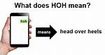 What Does Hoh Mean in Restaurants