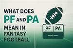 What Does Pf Stand for in Fantasy Basketball