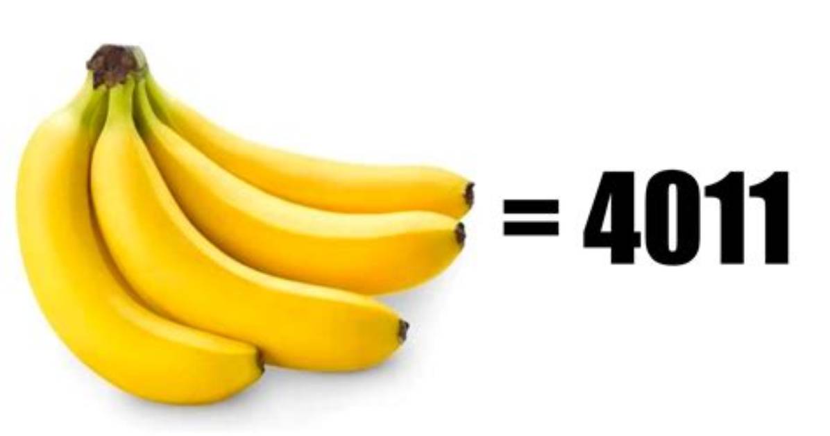 What Does the Code 4011 Mean on a Banana