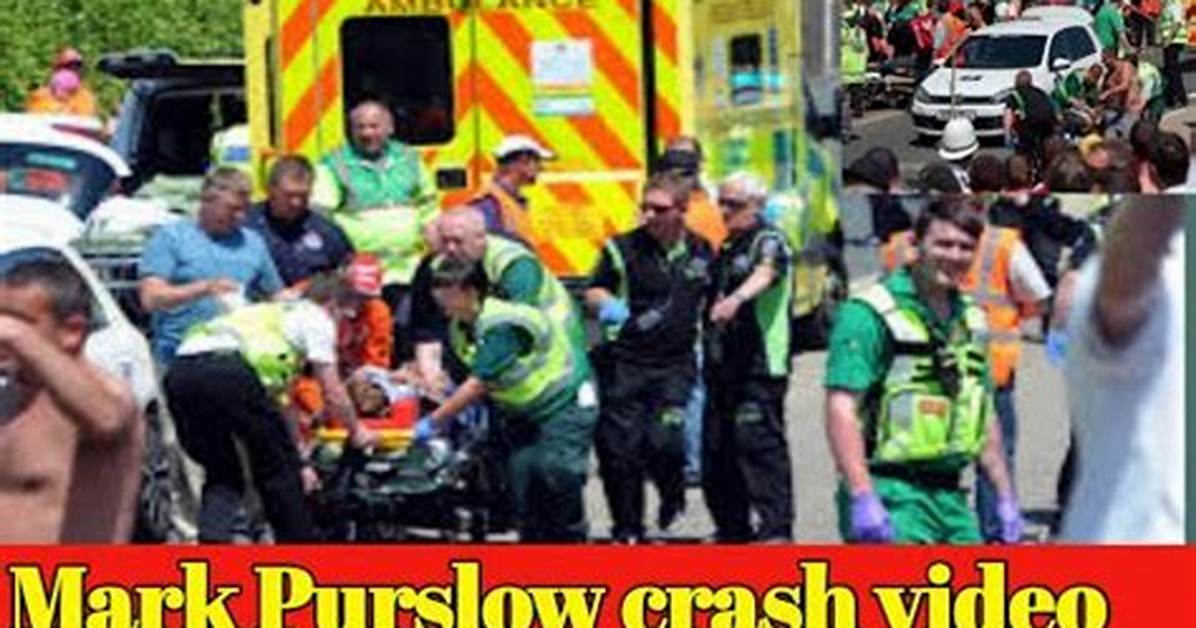 What Happened to Mark Purslow? Accident and Crash Video of Isle of Man