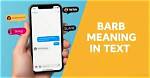 What Is a Barb on Tiktok? Meaning and Definition – Urban Dictionary