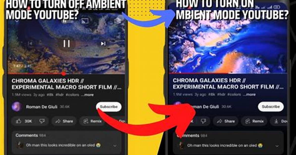 What Is Ambient Mode in Youtube? Check What Does Ambient Mode Do and How Does Ambient Mode Work?