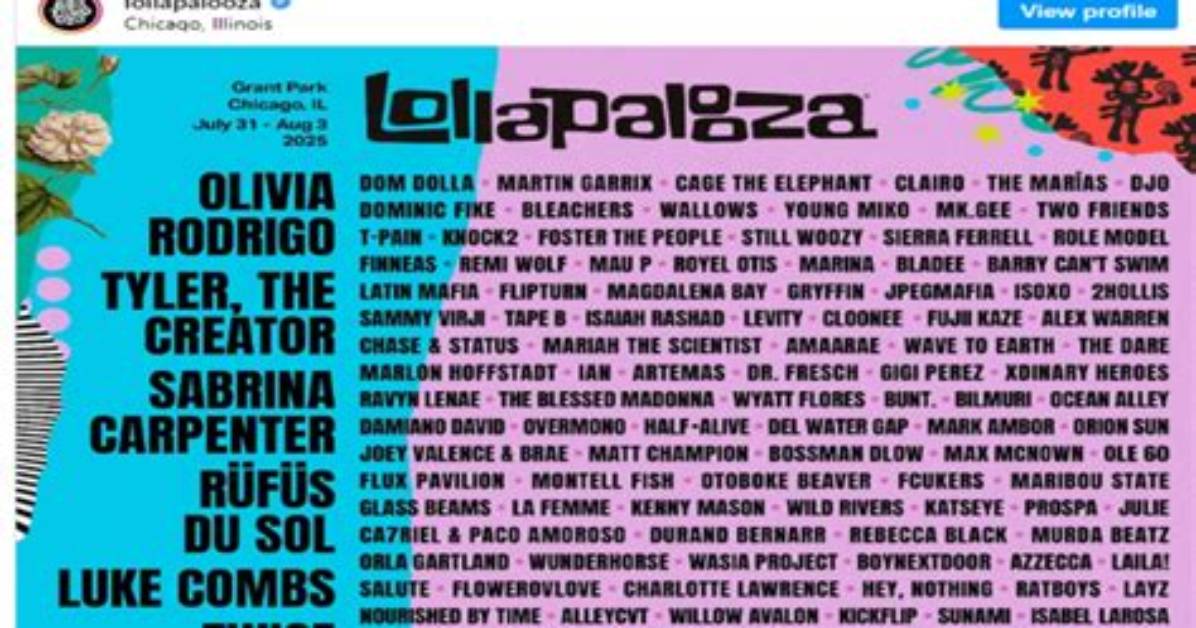 What Is Lollapalooza Age Limit?