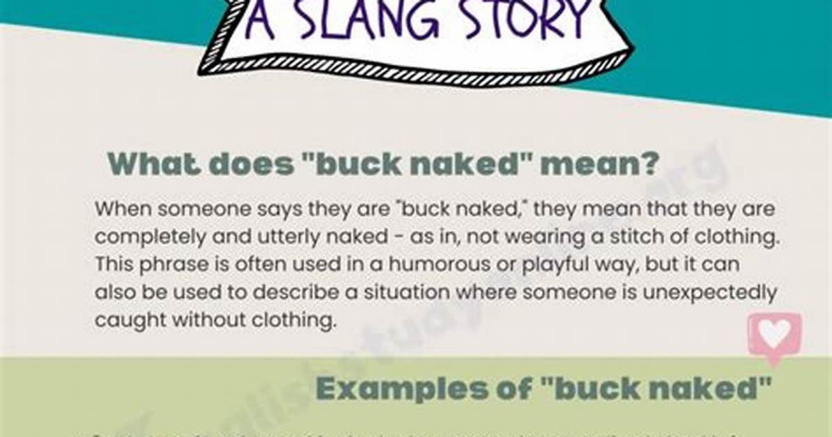 What Is the Difference Between Buck Naked and Butt Naked