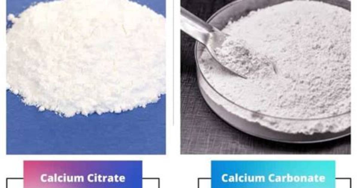 What Is the Difference Between Calcium Citrate and Calcium Carbonate
