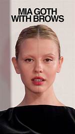 What Is up with Mia Goths Eyebrows? Does Mia Goth Have Eyelashes?