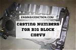 Where Are the Casting Numbers on Big Block Chevy Heads