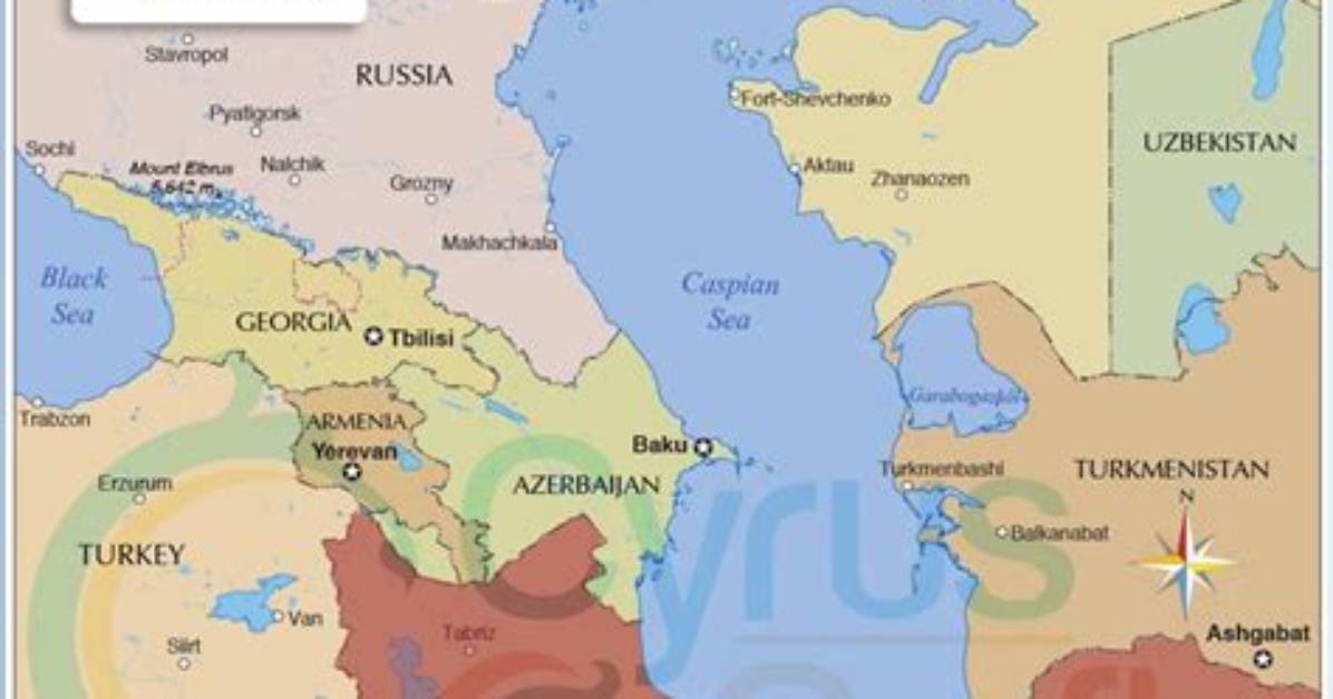 Where Is Caspian Sea Located